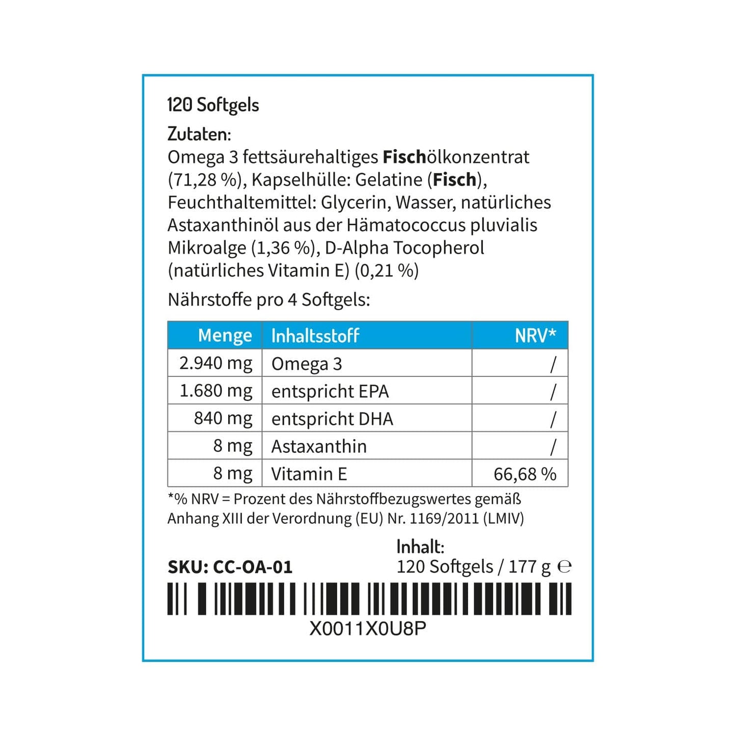 Bestseller Set - Omega 3 + Astaxanthin Kapseln und natürliches Multivitamin