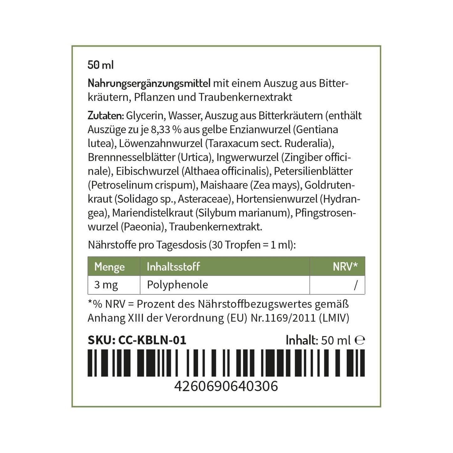 NEUE REZEPTUR - Ohne Alkohol: 2 in 1 Kräuteressenz mit Auszügen aus Bitterkräutern