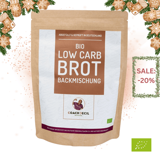 BIO Lower Carb Brot Backmischung - 1kg