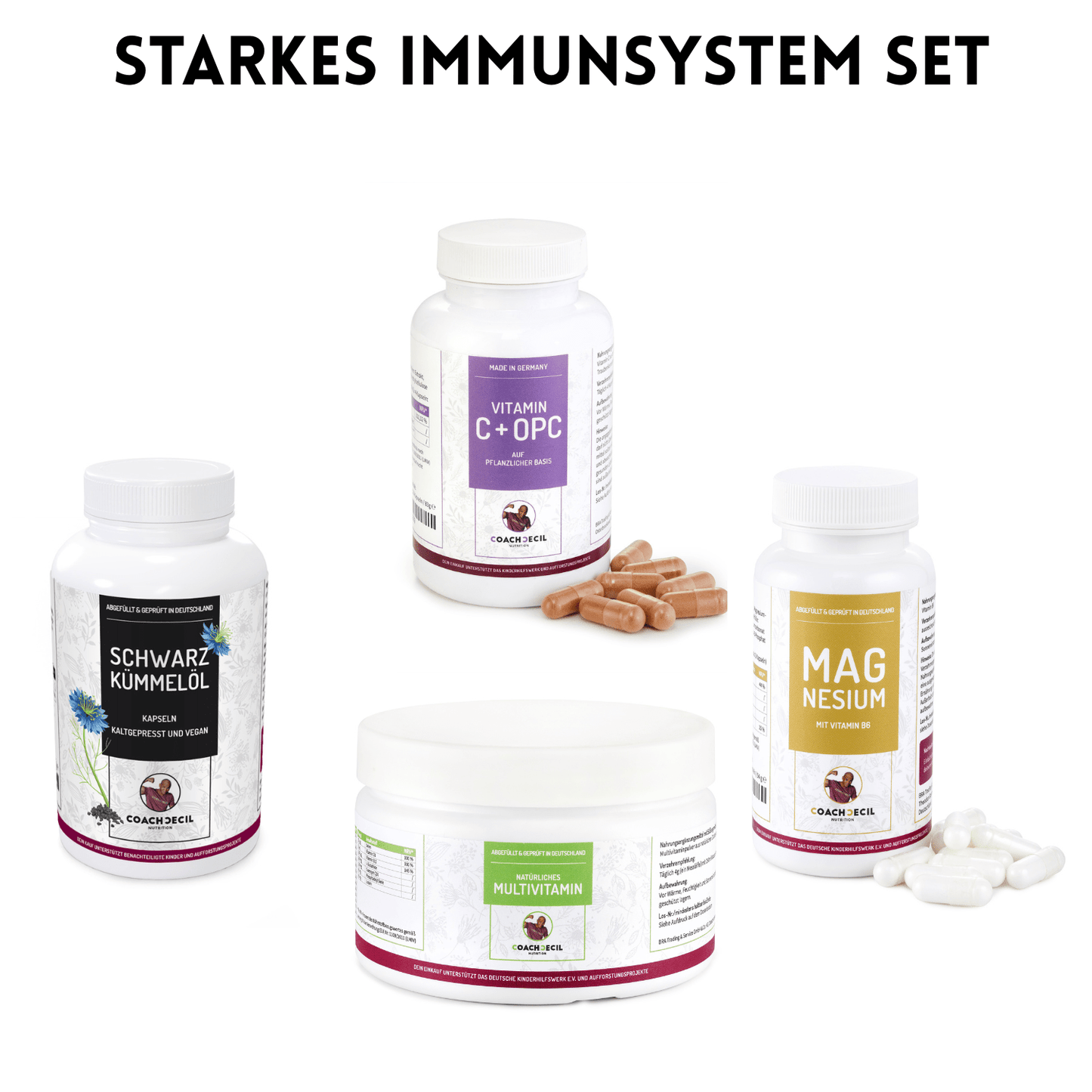 Starkes Immunsystem Set – Energie & Abwehrkräfte im Komplettpaket