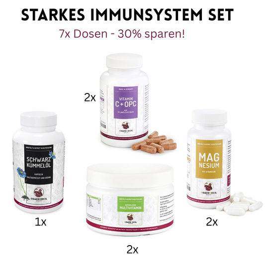 Starkes Immunsystem Set – Energie & Abwehrkräfte im Komplettpaket