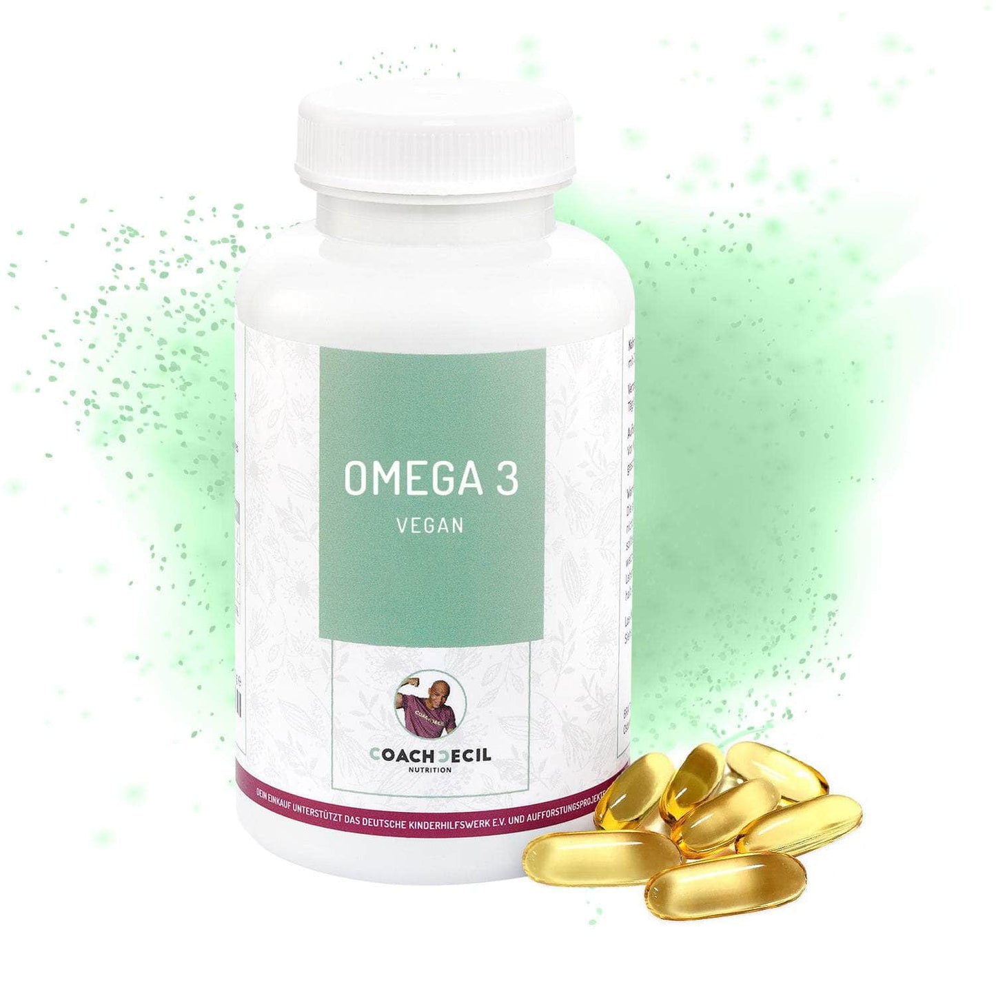 Omega 3 Kapseln mit Algenöl - Vegan